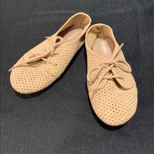 Cute Girls’ Old Navy Derby Carmel/Tan Shoes 11